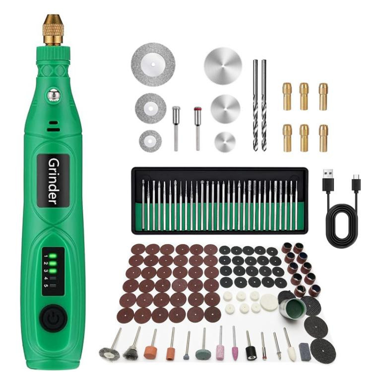 137pcs /Set 5-speed Mini Electric Grinder Micro Drill Metal Glass Ceramic Grinding Carving Cutting And Polishing Tools ETBD0605977301S