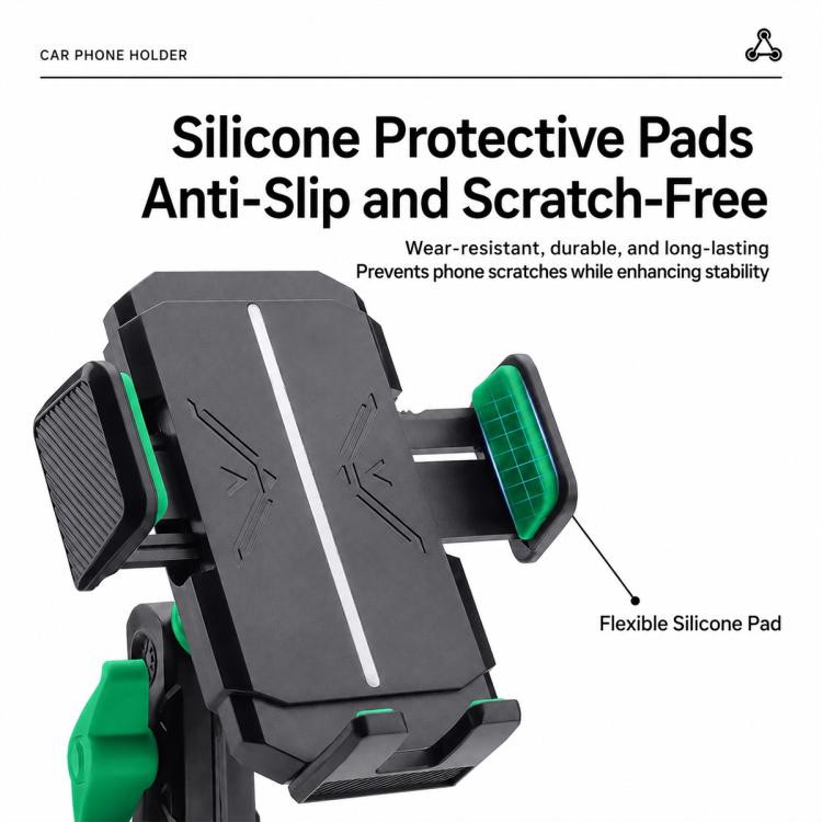 Trucks Anti-vibration Holder, Type:Phone Clip(Grey)