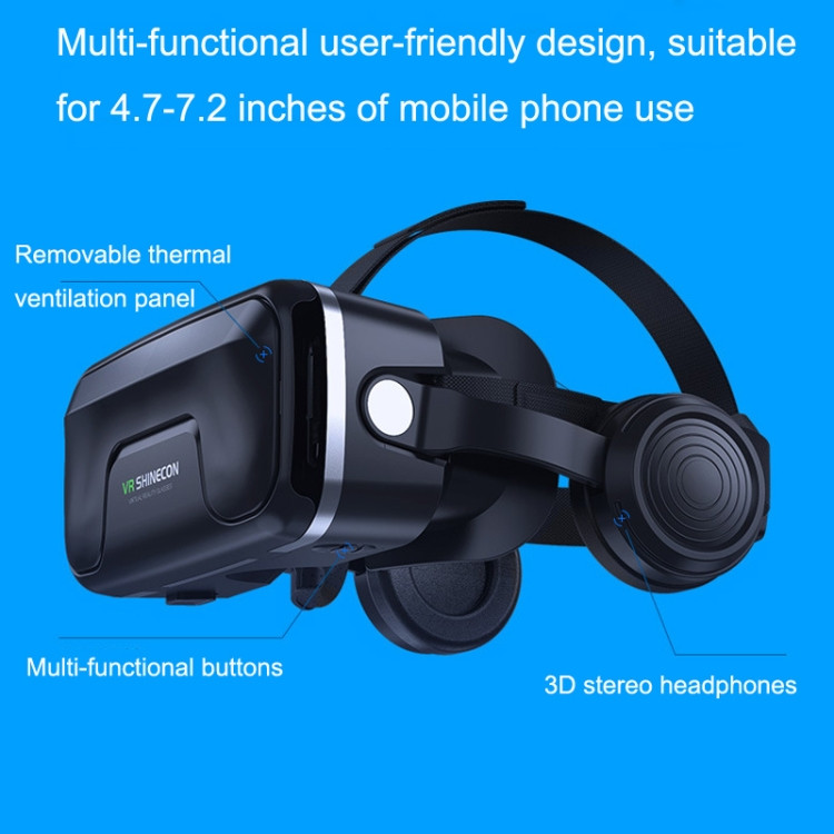 G04EA+B01 Handle 7th VR Glasses 3D Virtual Reality Game Digital Glasses With Headset STBD0603187702F
