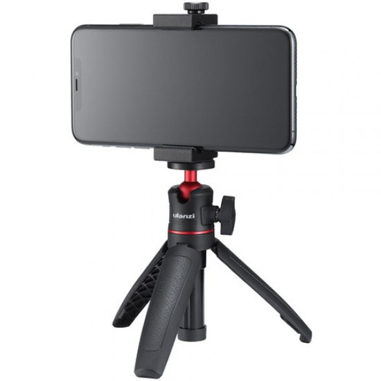 Multi-functional Foldable Tripod Holder Selfie Monopod Stick with Ball Head & Phone Clamp & Bluetooth Remote Control for GoPro, Insta360, DJI and Other Action Cameras FDLP0144BG
