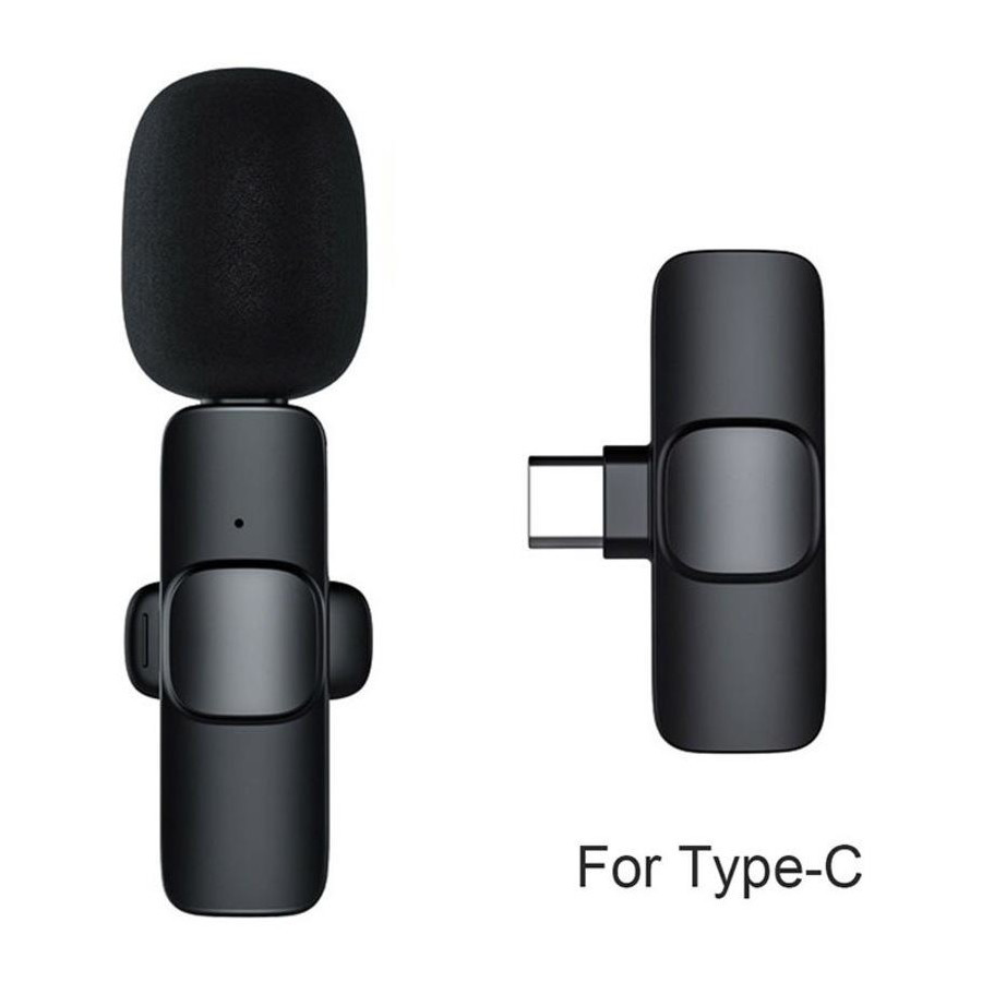 USB-C / Type-C EP033T Interface Lavalier Wireless Radio Microphone QMCP0303D