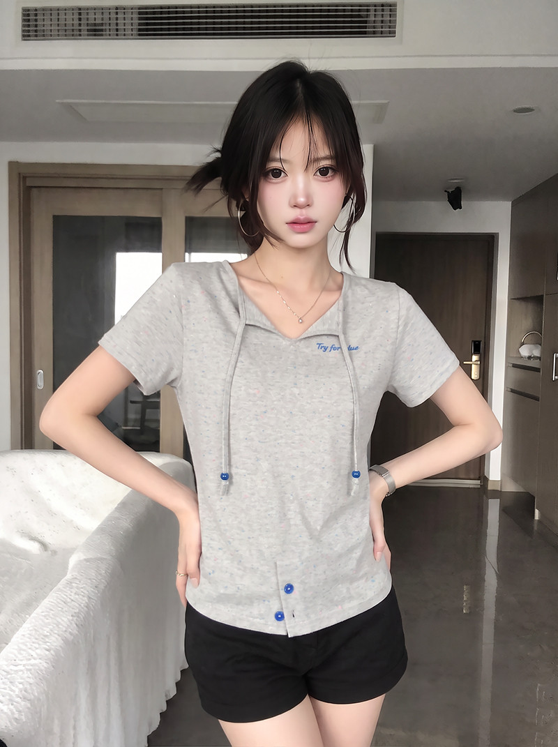 Chanel-inspired design, button embroidery, Korean style