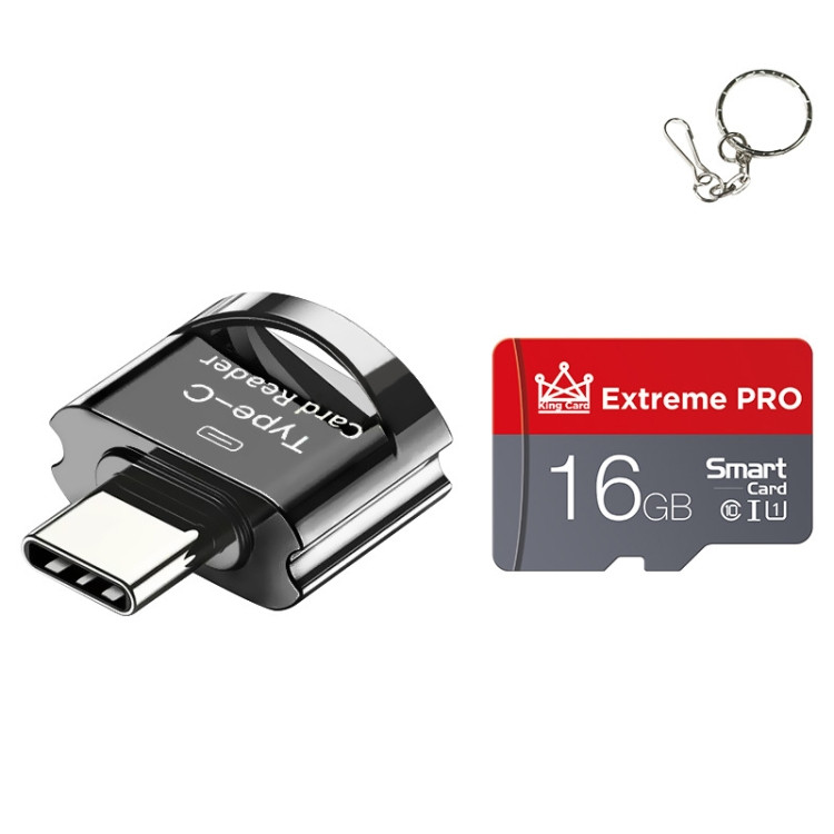 Capacity, C10 TYPE-C Interface Mobile Phone Memory Card, Black color, GTBD0585354902AB
