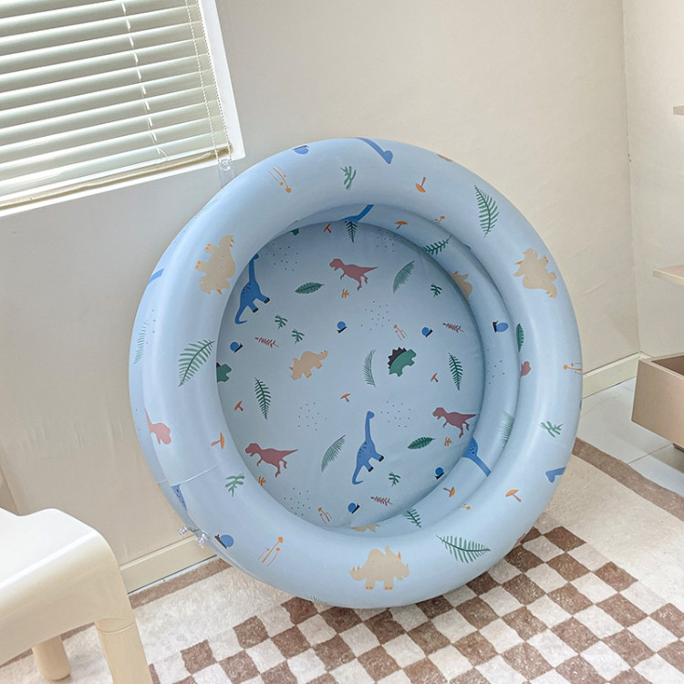 Baby Swimming Round Pool Summer Kids Water Toys Inflatable Bath Tub, Size: NO.90 RTBD0603586301AT