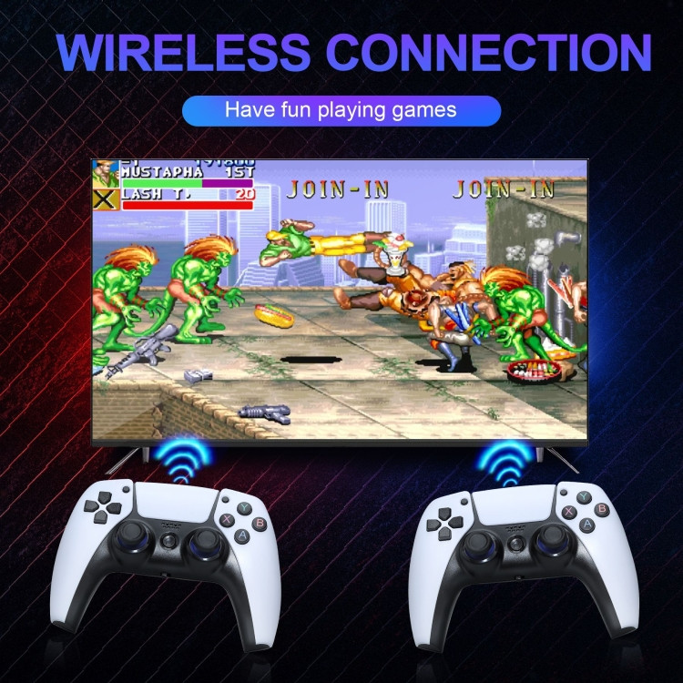 U10 Video Game Console 64G 10000+ Games Retro Handheld 4K TV Game Stick Wireless Controller GTBD06036866B
