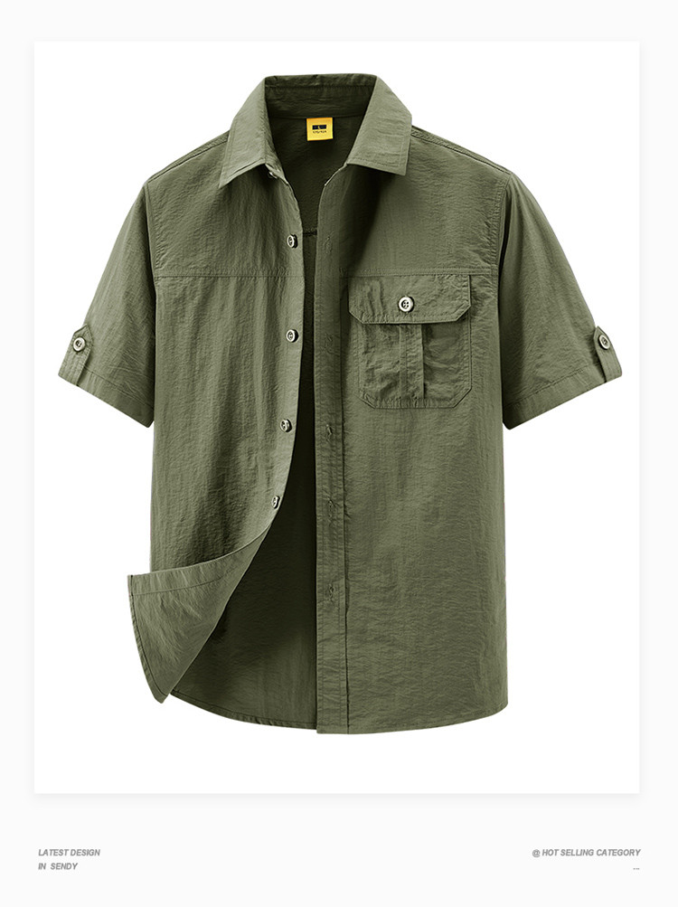 Jeep Special Edition JEEP dress, Short-Sleeve Shirt, Loose Fit