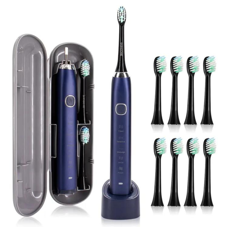 Sonic Electric Toothbrush with 8-brush Heads Sarmocare S100 IPX7 Waterproof Portable DTBD0605797801DH