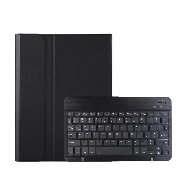For Xiaomi Redmi Pad 2 2025 A0N15 Ultra-thin Detachable Bluetooth Keyboard Leather Tablet Case(Black) REDA008172101AE