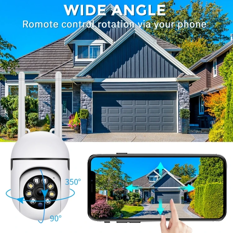 A7 1080P HD Wireless WiFi Smart Surveillance Camera Support Night Vision / Two Way Audio without Memory WEDA003900501G