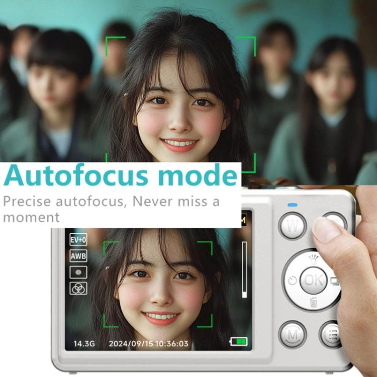 Anytek S7 4K HD Digital Camera Self-Timer Travel Camera Student Kids Card Camera NTBD0605674301DJ