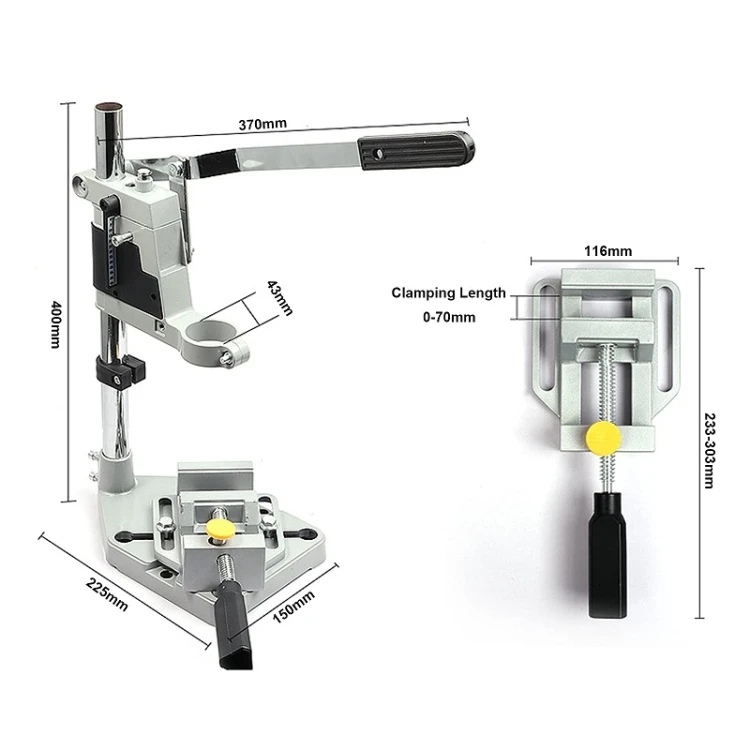 Multifunctional Electric Hand Drill Stand Mini Woodworking Fixed Table, Model: 1105 ETBD0604012301R
