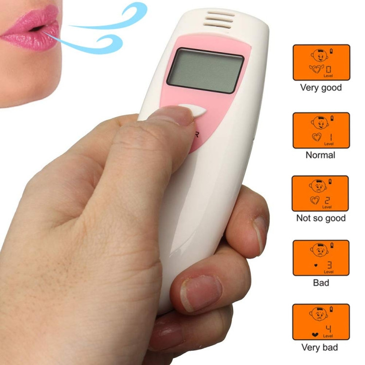 Bad Breath Detector Odor Gas Test Monitor, English Version RTBD06054618K