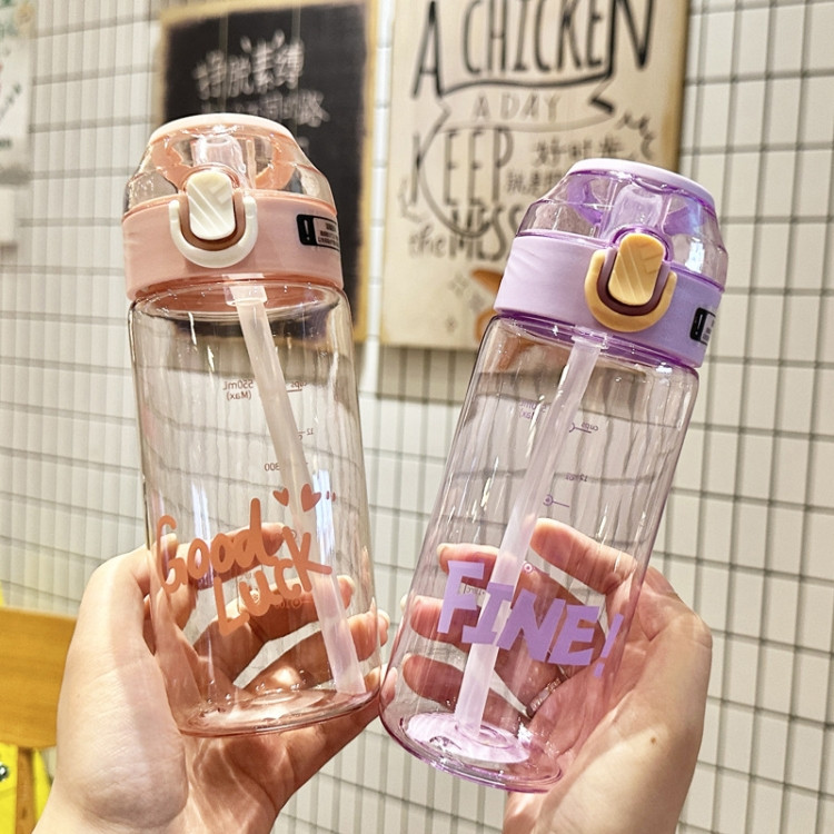 Student Portable​ Plastic Cups, Style: 550ml TTBD0605102903D