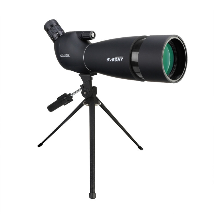 Brand: SVBONY SV28 25-75x70 IP65 Waterproof Bird Scope, Style: Normal 21mm Eyepiece DTBD0605266101H