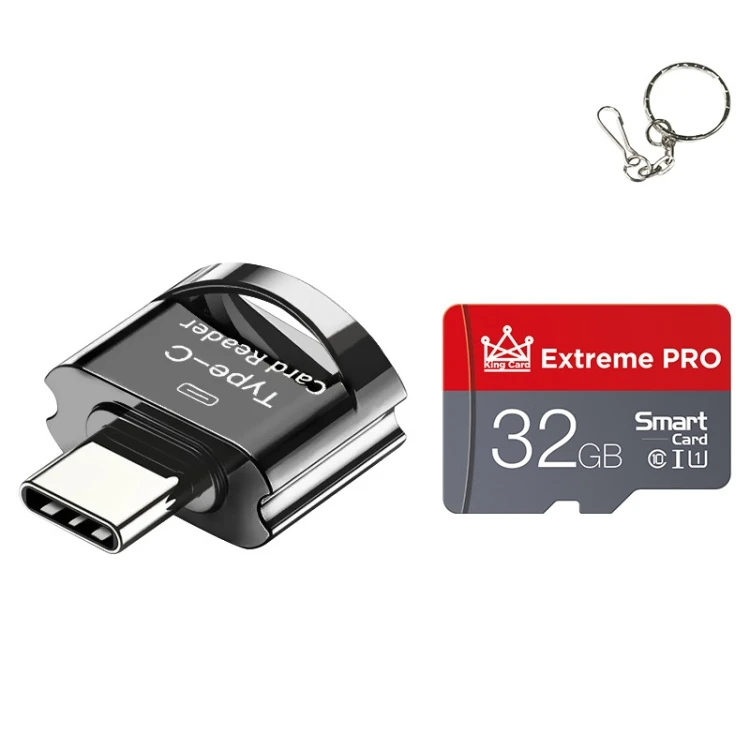 Capacity, C10 TYPE-C Interface Mobile Phone Memory Card, Black color, GTBD0585354902AB