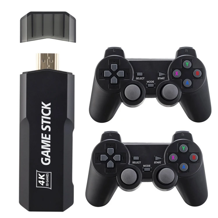 GD10 2.4G Wireless 4K HD TV Game Console PSP Game Box 32G Built-in 15,000 Games RTBD0603269302B