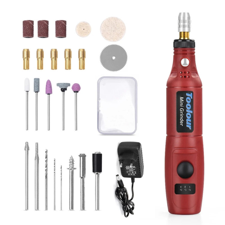 Mini Electric Grinder Micro Grinding Pen DIY Small Carving Tools(EU Plug STBD0605324801AD