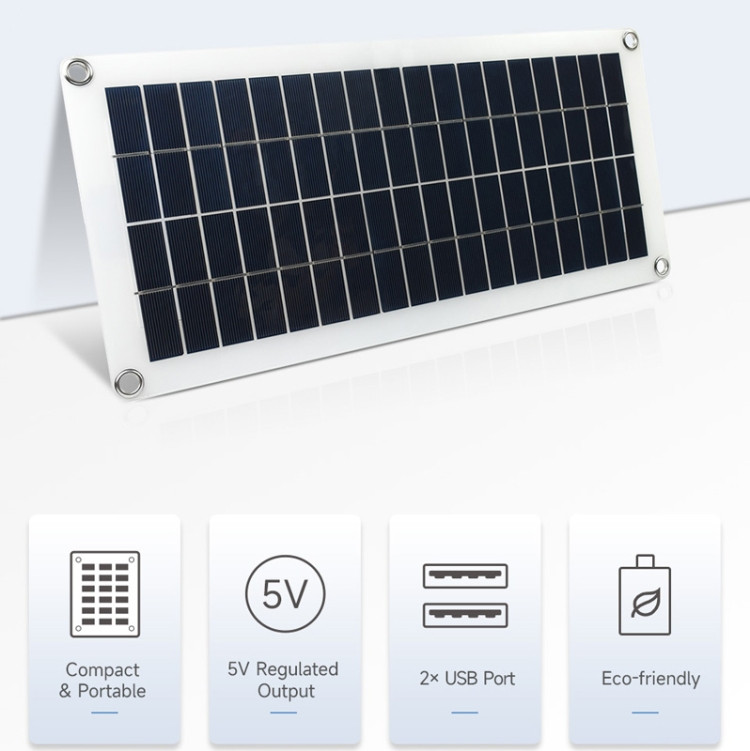 Waveshare 18V 10W Semi-flexible Polycrystalline Silicon Solar Panel ETBD04262815G