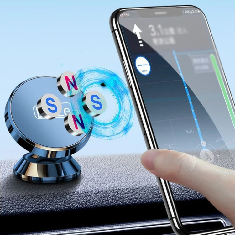 Magnetic Car Phone Holder Universal Car Dashboard Fixed Navigation Bracket, Color WTBD0604681901A