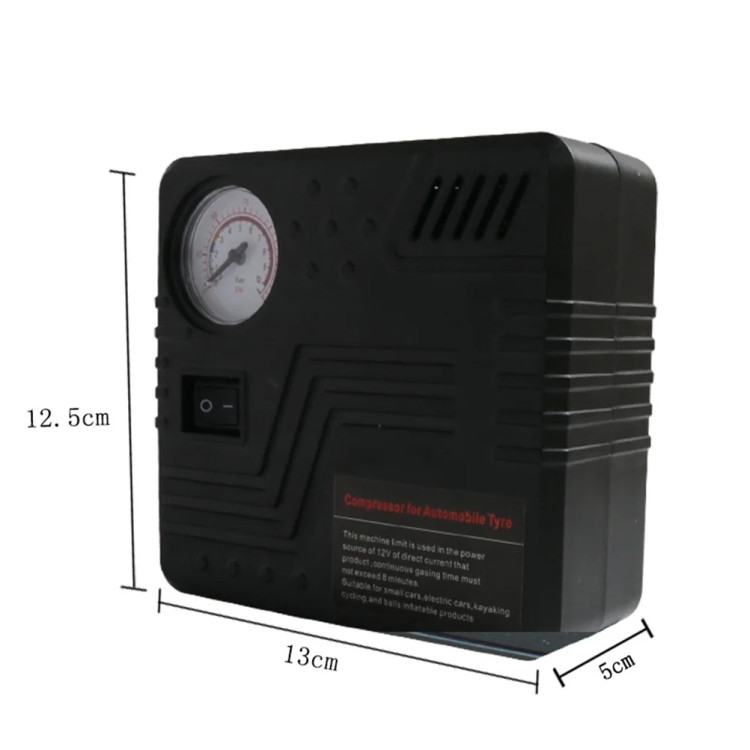 Car Tire Air Pump 12V Metal Electric Tire Pressure Gauge LTBD0605228601AB