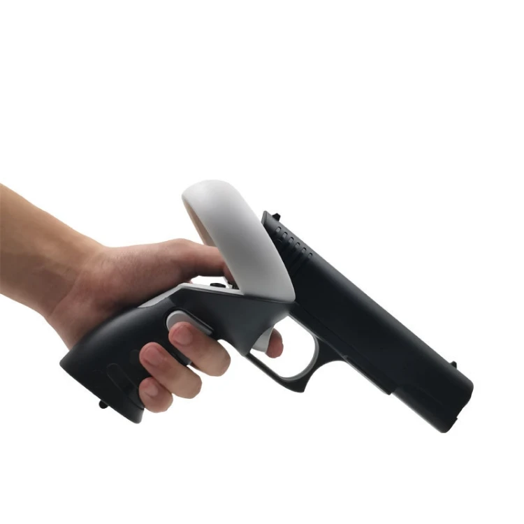 For Meta Quest 2 VR iplay Controller Shooting Game Grip(Black) ETBD0604170001AF