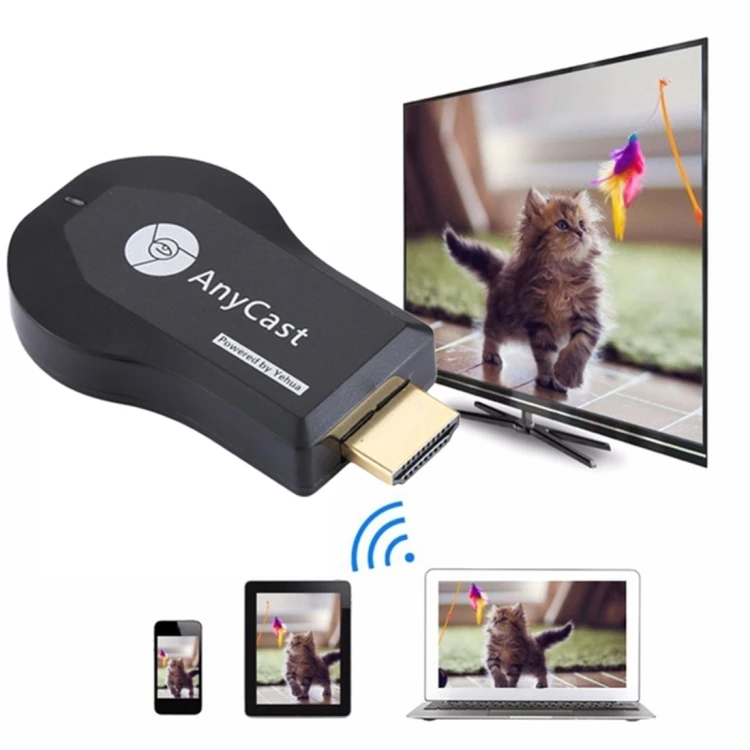 M9 Plus Wireless WiFi Display Dongle Receiver Airplay Miracast DLNA 1080P HDMI TV Stick RTT0028F